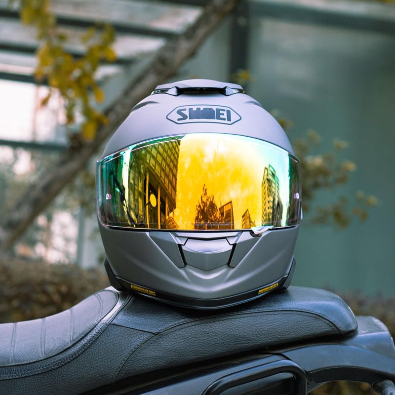SOMAN GT Air 2 Visors Shield Replacement,CNS-1 Visor Face Shield Compatible with GT Air, GT Air 2, Neotec,CNS-1,TC-5,TC-9 (Transparent Revo Red) - Image 3